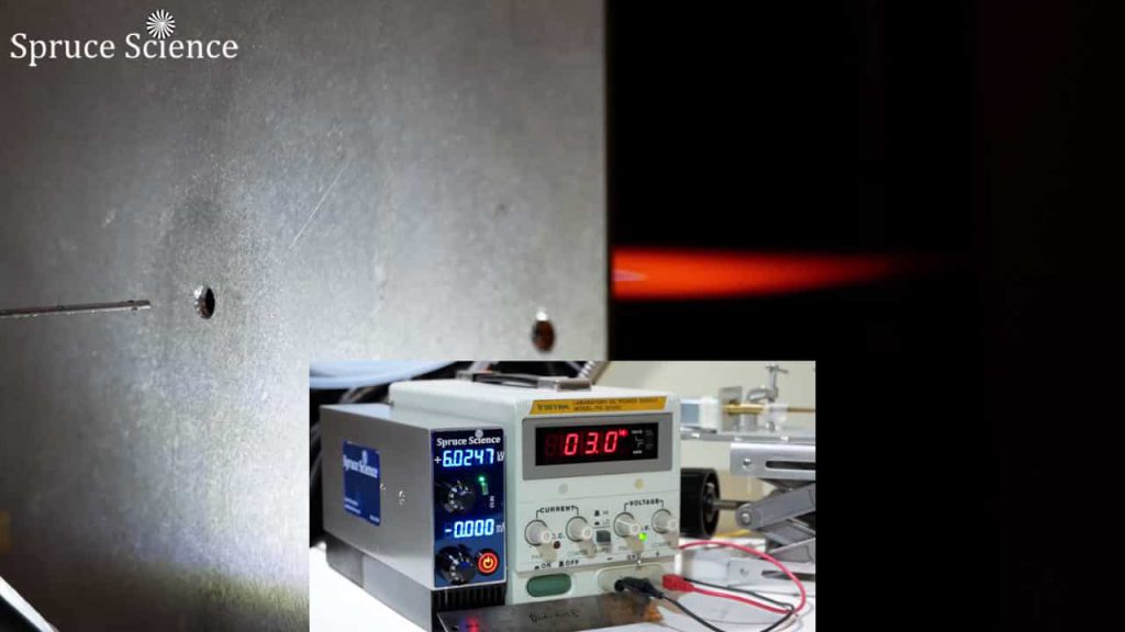 Precision High Voltage Power Supply Demonstration - Electrospray Ionization Spectroscopy