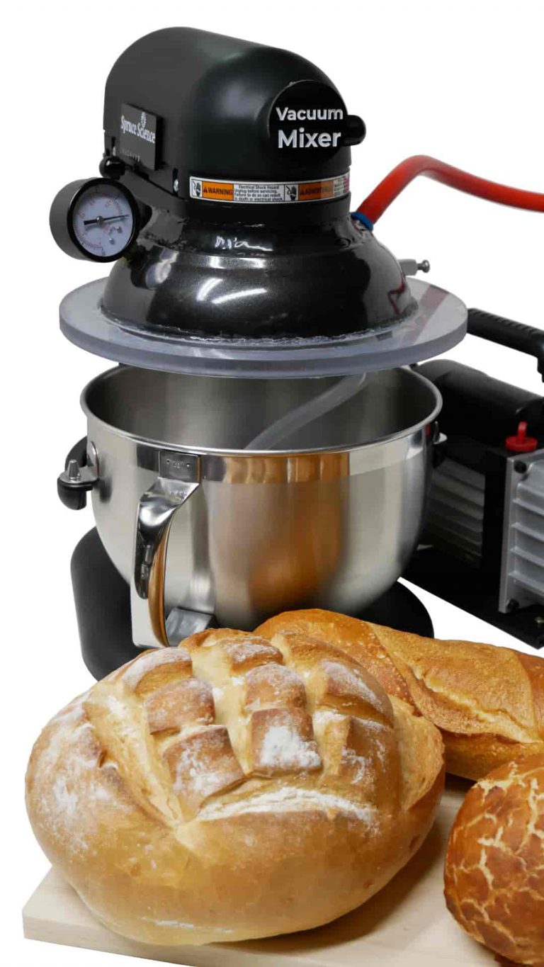 Stand Mixer with Vacuum Capability