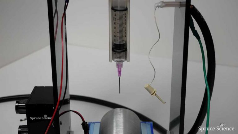 Electrospinning - High Voltage Connection 1