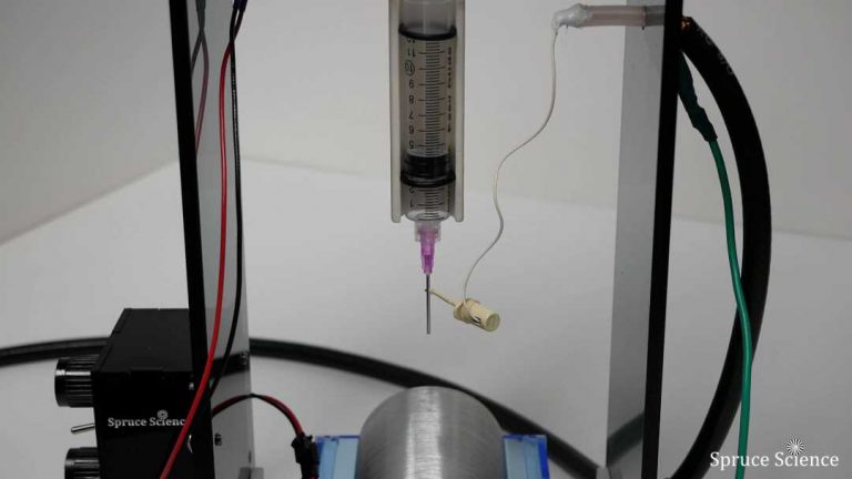 Electrospinning - High Voltage Connection 2