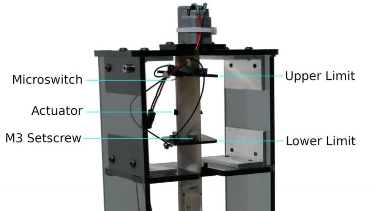 Electrospinning - Syringe Pump Limit Switches