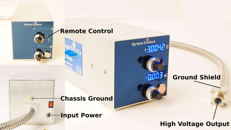 Lab Mate High Voltage Power Supply Grounding