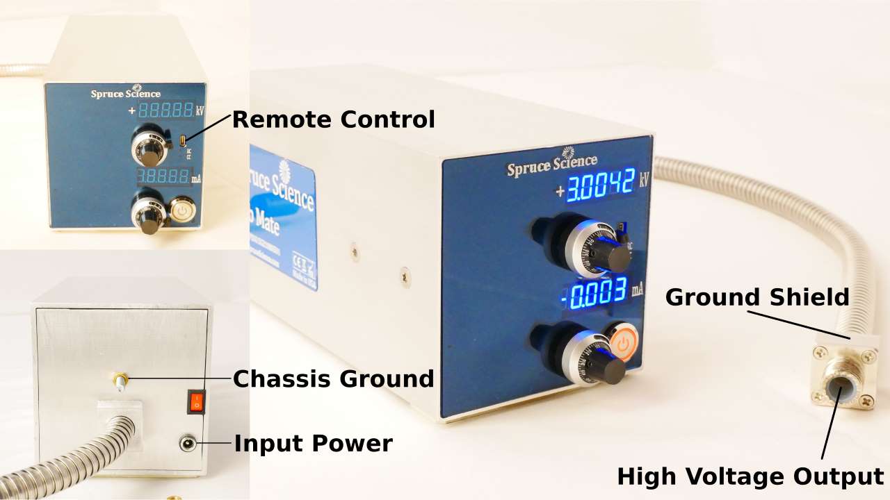 High Voltage Power Supply Grounding Stable & Accurate 30kV